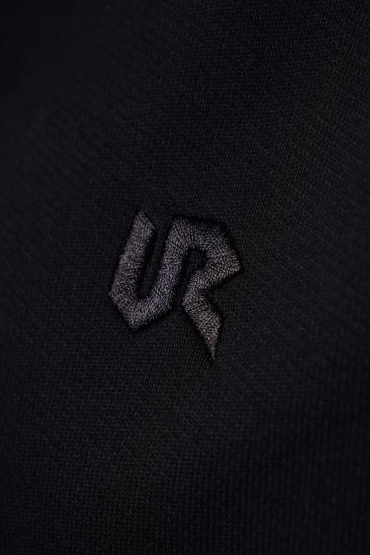 Ultra Heavy Black Hoodie 500GSM