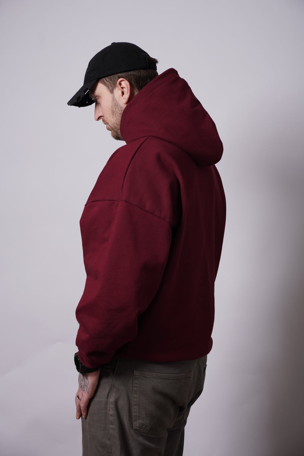 Ultra Heavy Cherry Hoodie 500GSM