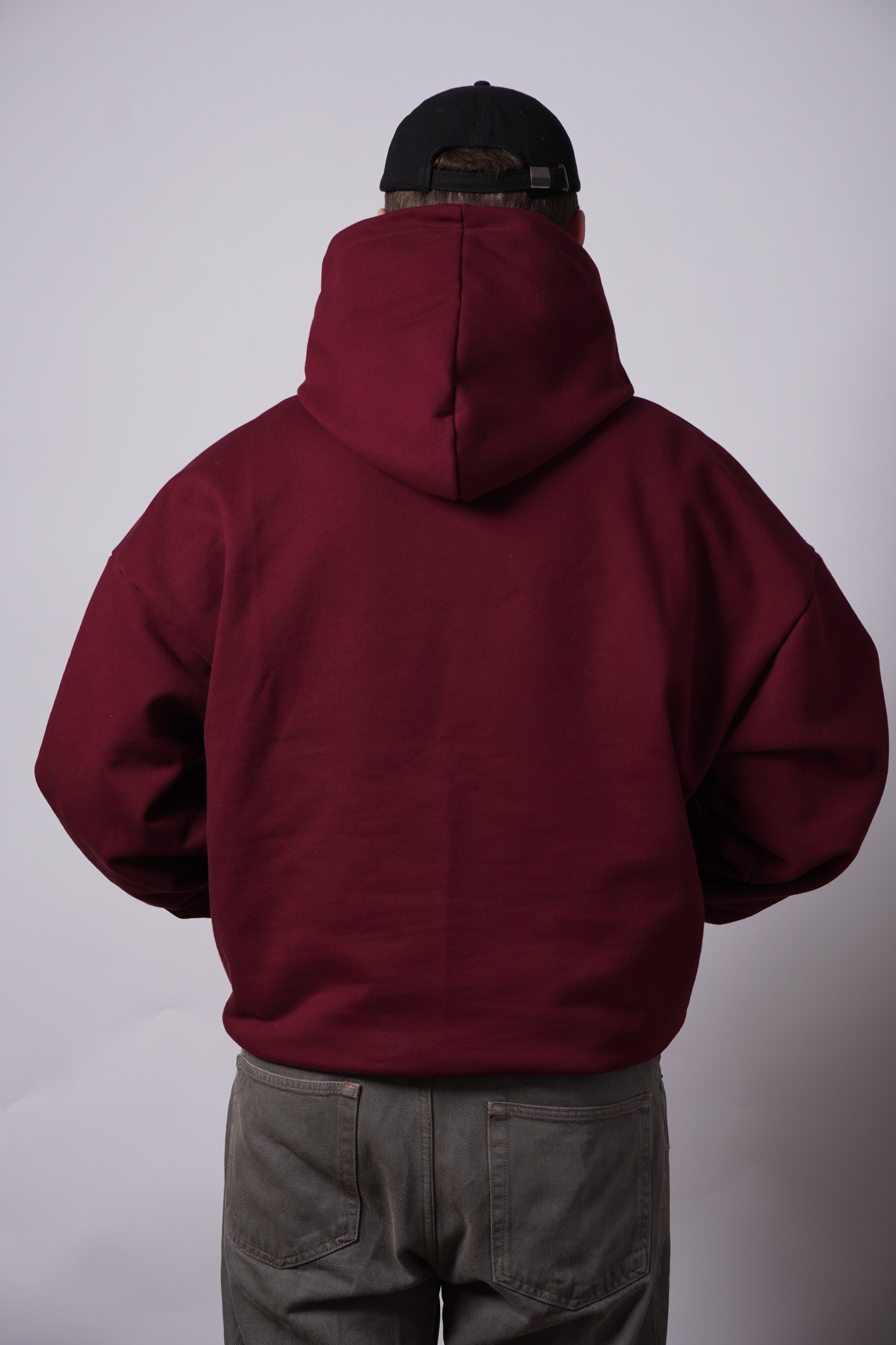 Ultra Heavy Cherry Hoodie 500GSM