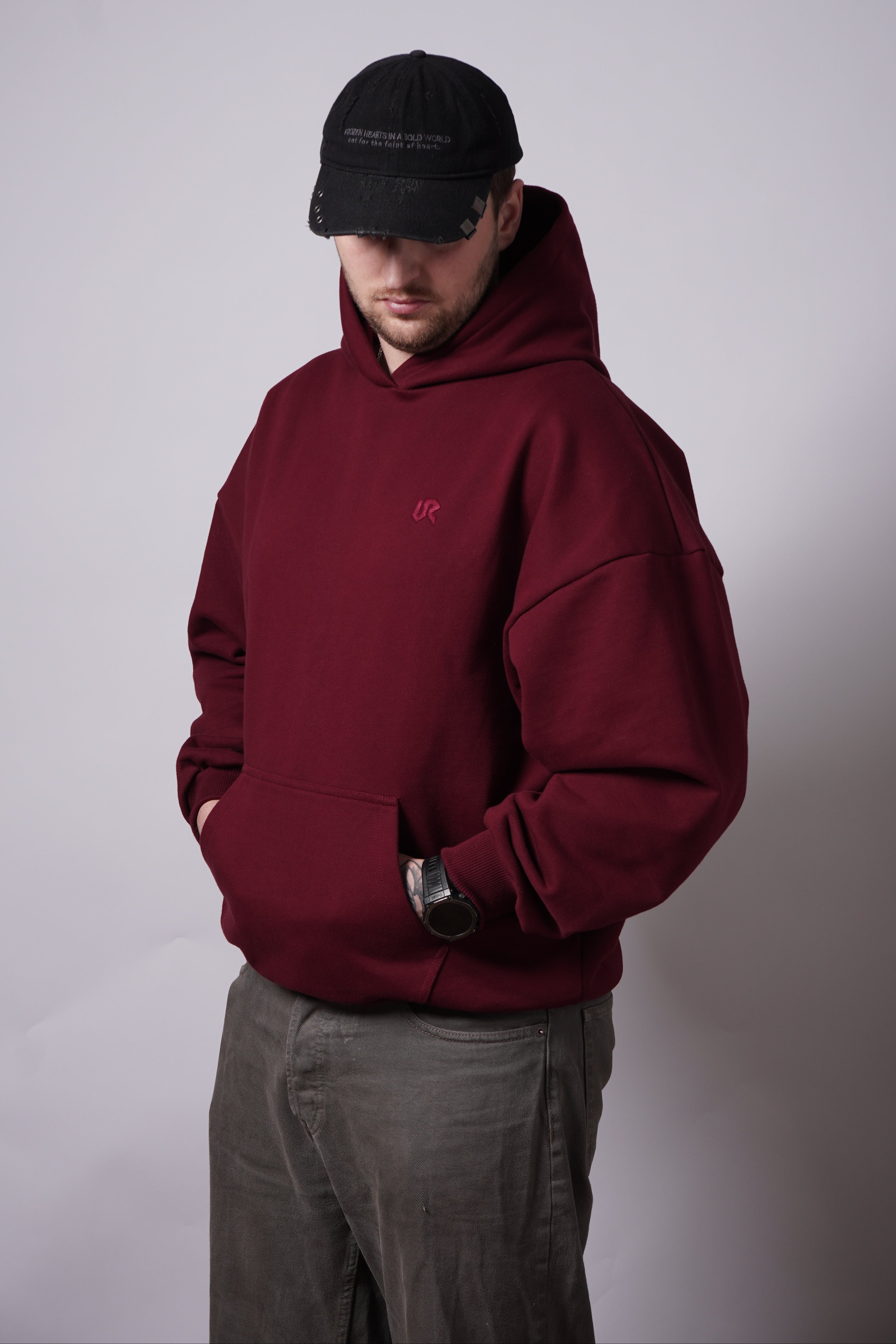 Ultra Heavy Cherry Hoodie 500GSM