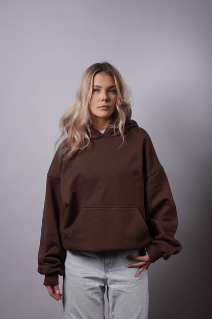 Ultra Heavy Brown Hoodie 500GSM