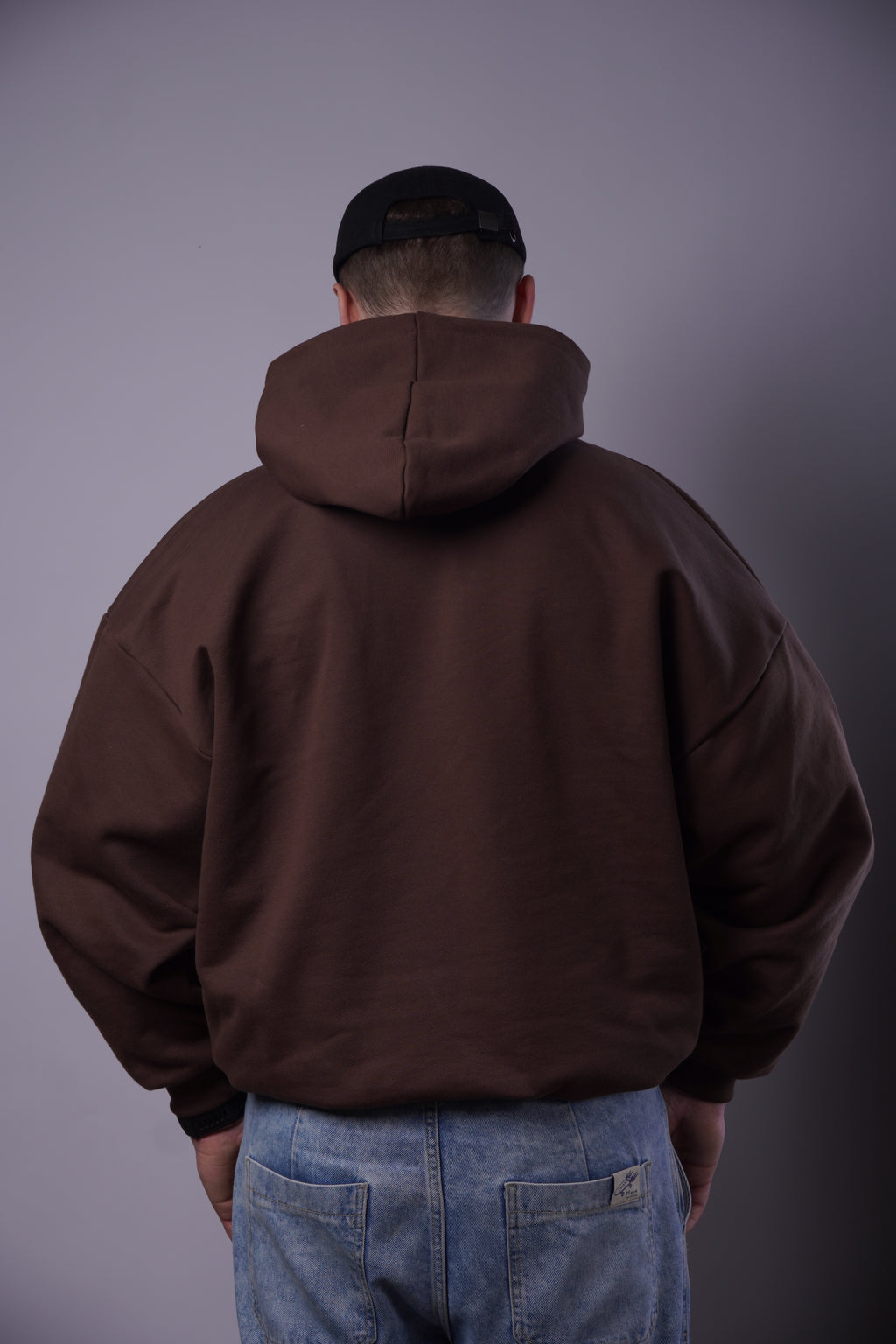 Ultra Heavy Brown Hoodie 500GSM