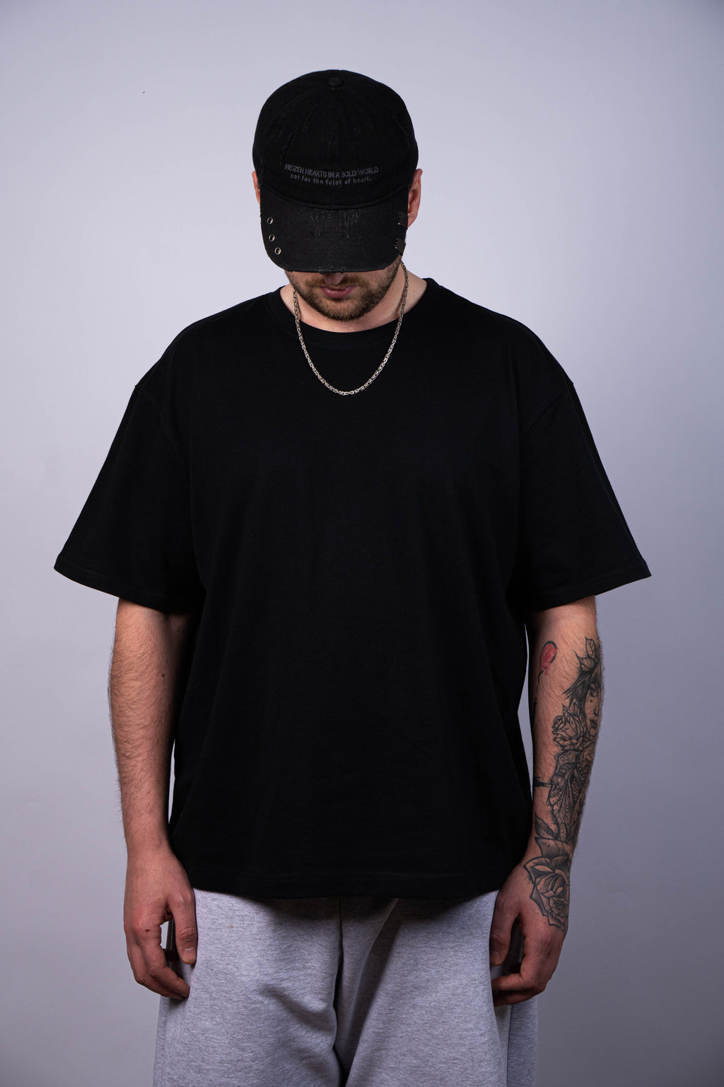 Heavy Black T-shirt 240GSM