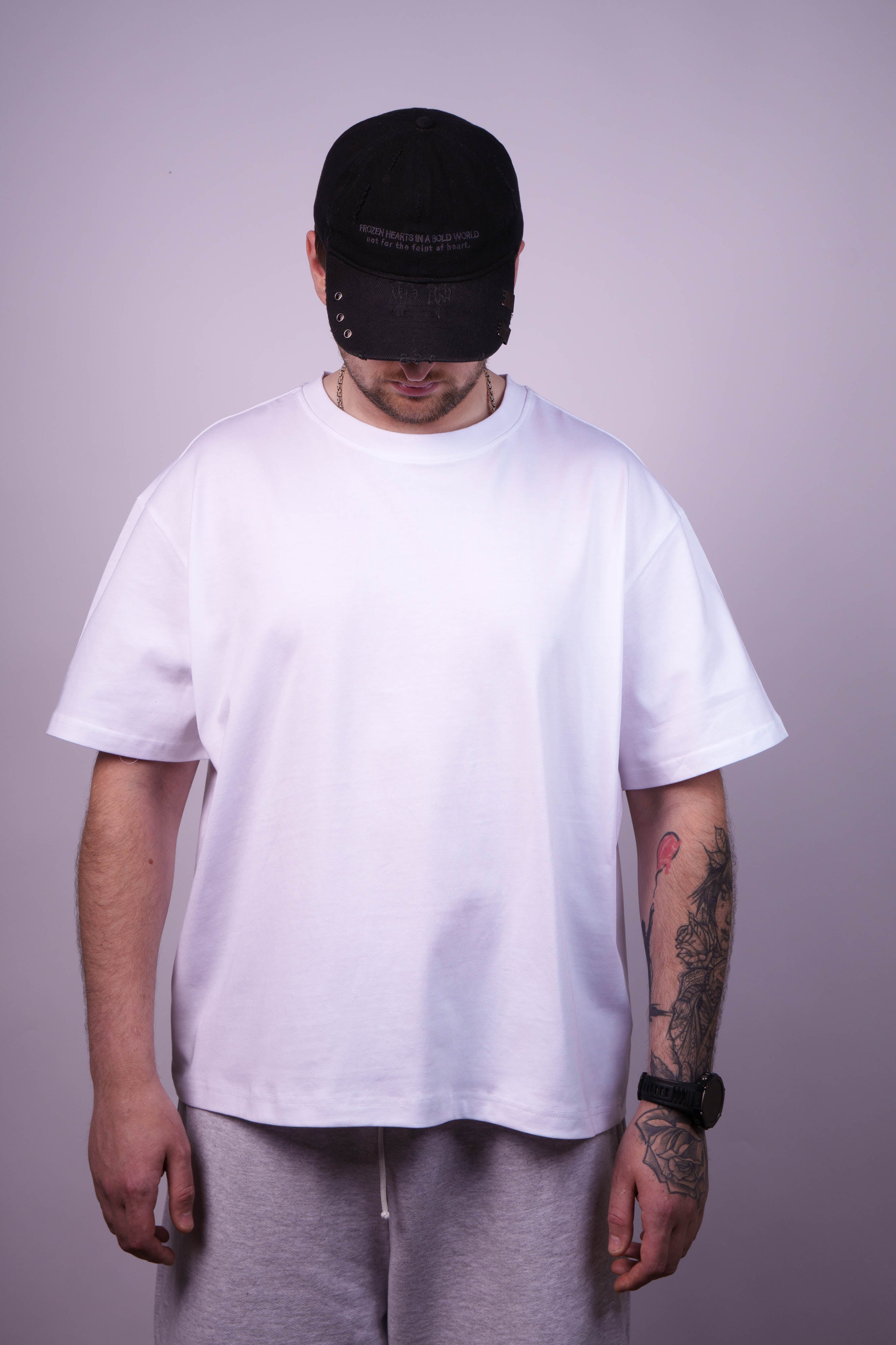 Heavy White T-shirt 240GSM