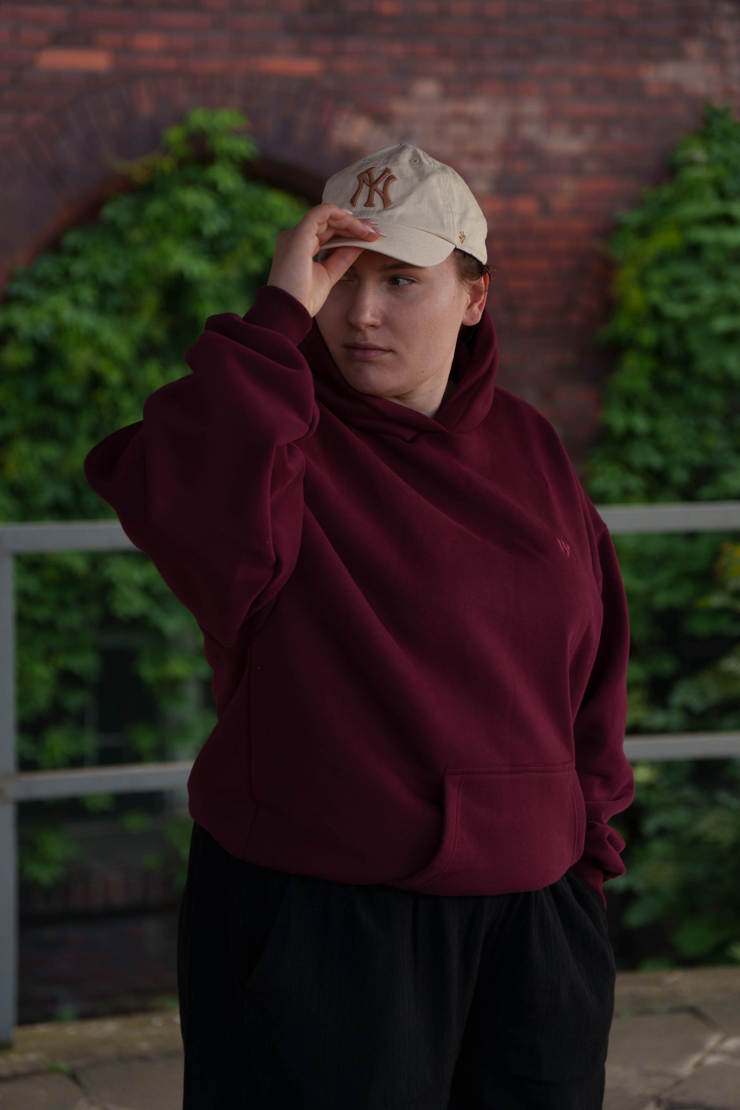 Peach Skin Cherry Hoodie 350GSM