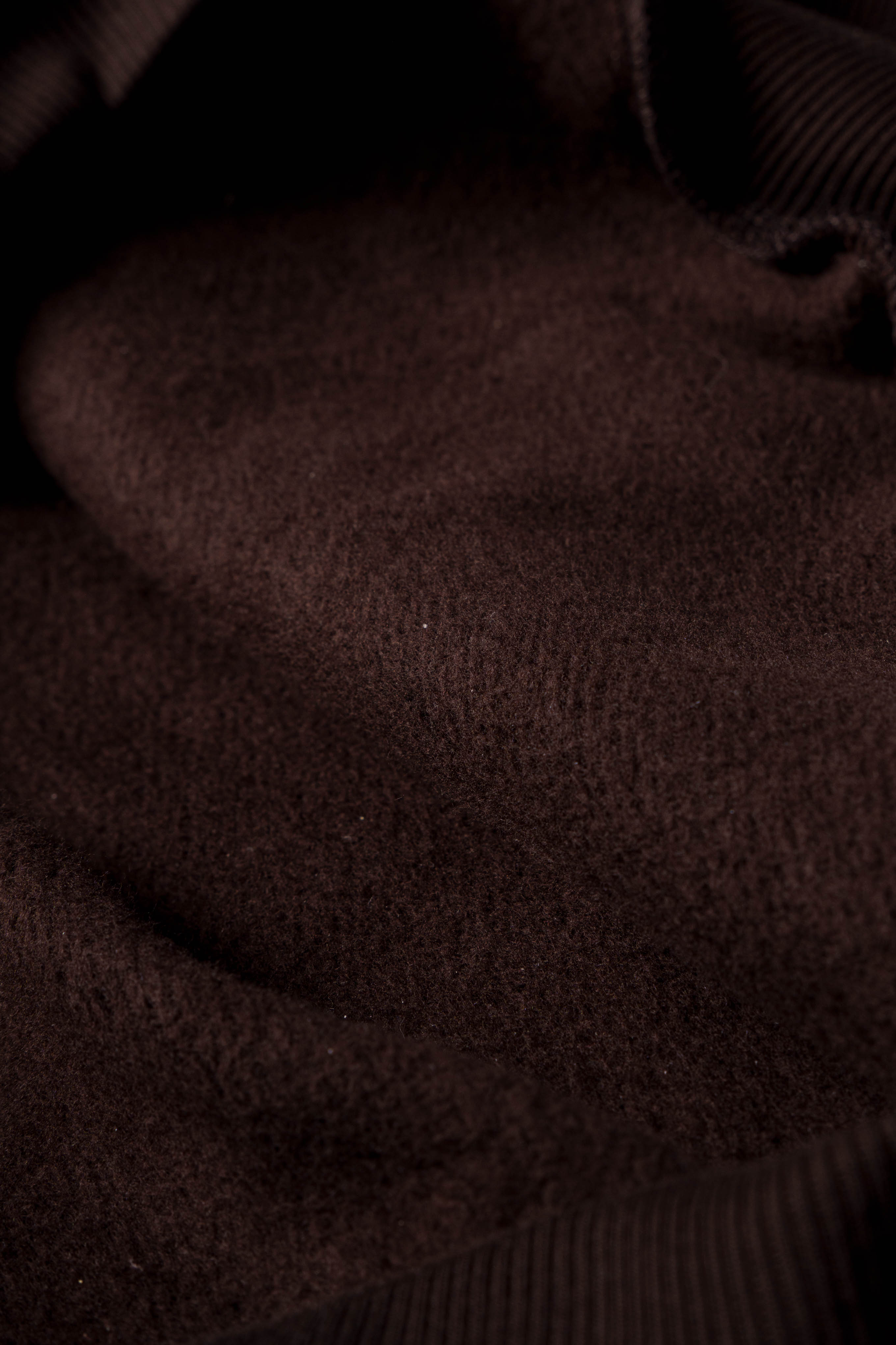 Peach Skin Brown Hoodie 350GSM