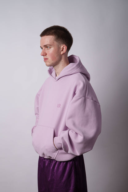 Peach Skin Lilac Hoodie 350GSM