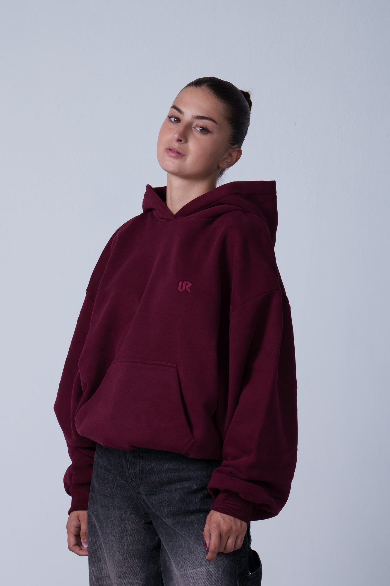 Peach Skin Cherry Hoodie 350GSM