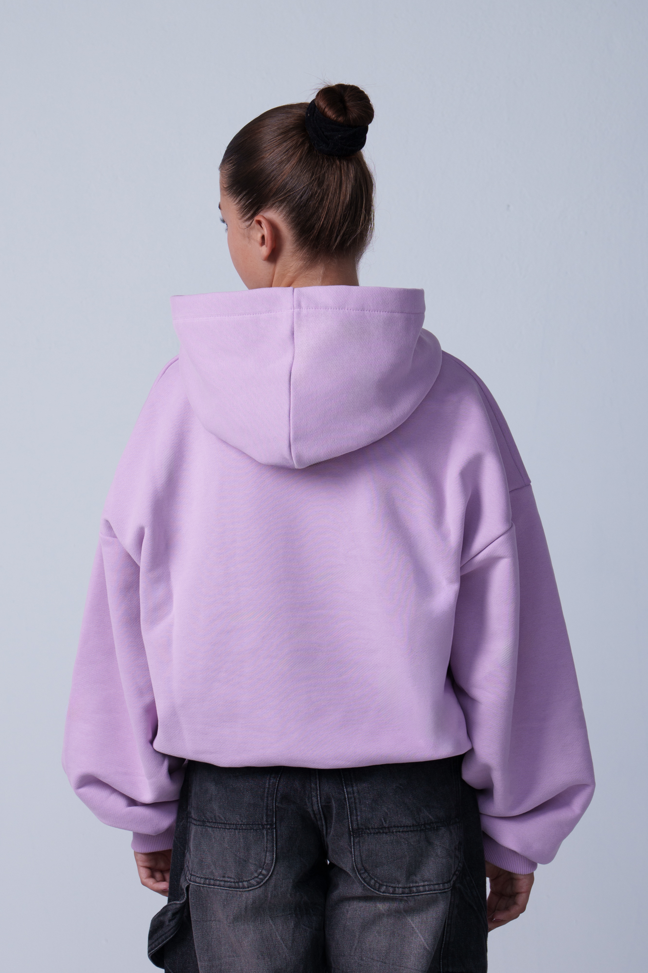 Peach Skin Lilac Hoodie 350GSM