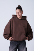 Ultra Heavy Brown Hoodie 500GSM