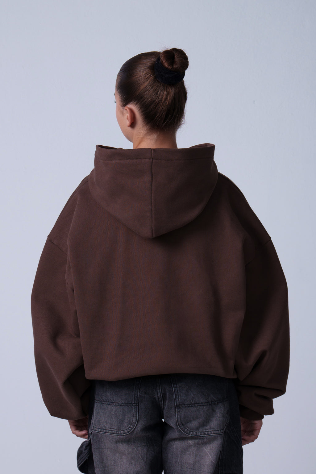 Ultra Heavy Brown Hoodie 500GSM
