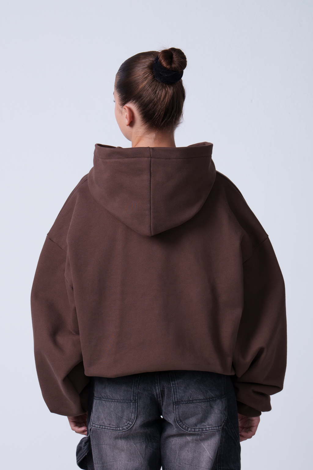 Ultra Heavy Brown Hoodie 500GSM